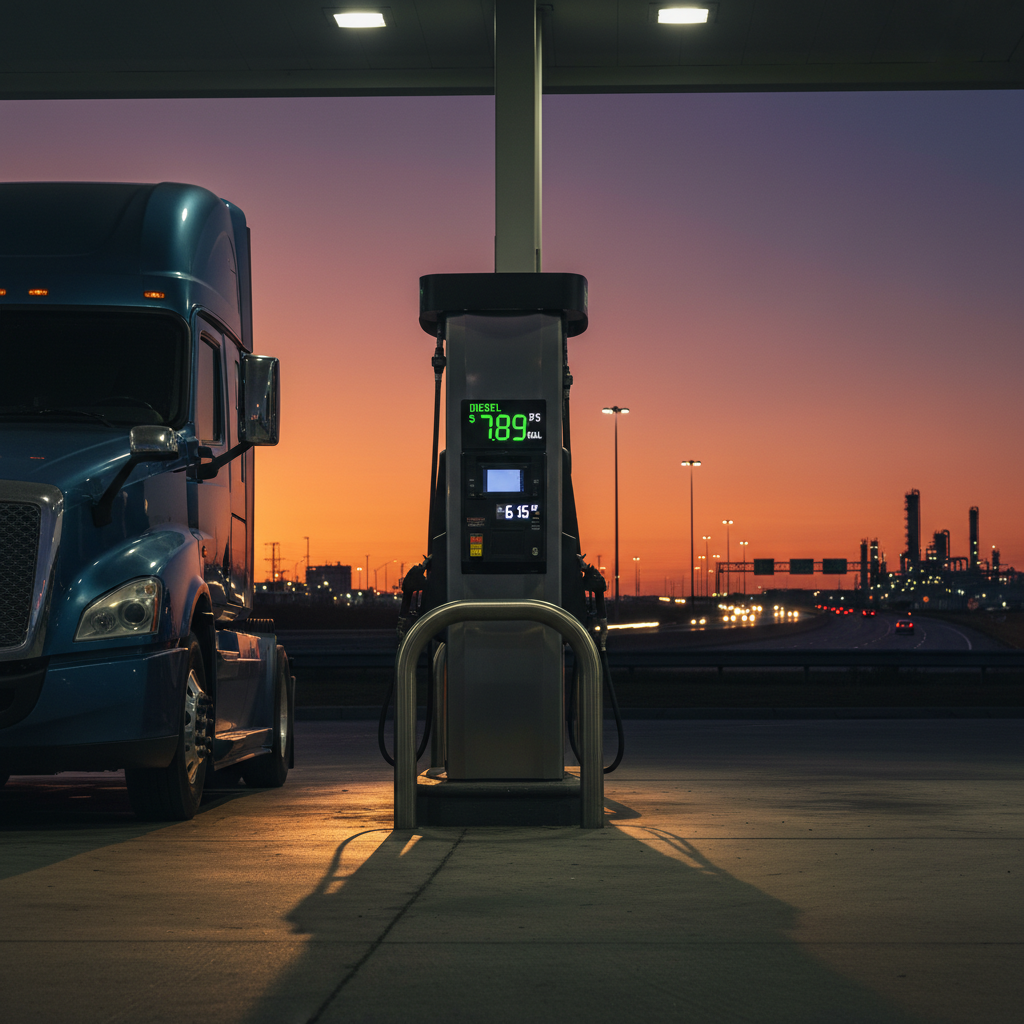 Heads Up, Truckers! National Diesel Jumps to $4.12/Gal, CA Hits $5.89
